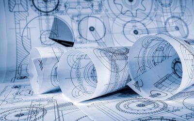 Technische Patentzeichnung mit Detailansichten